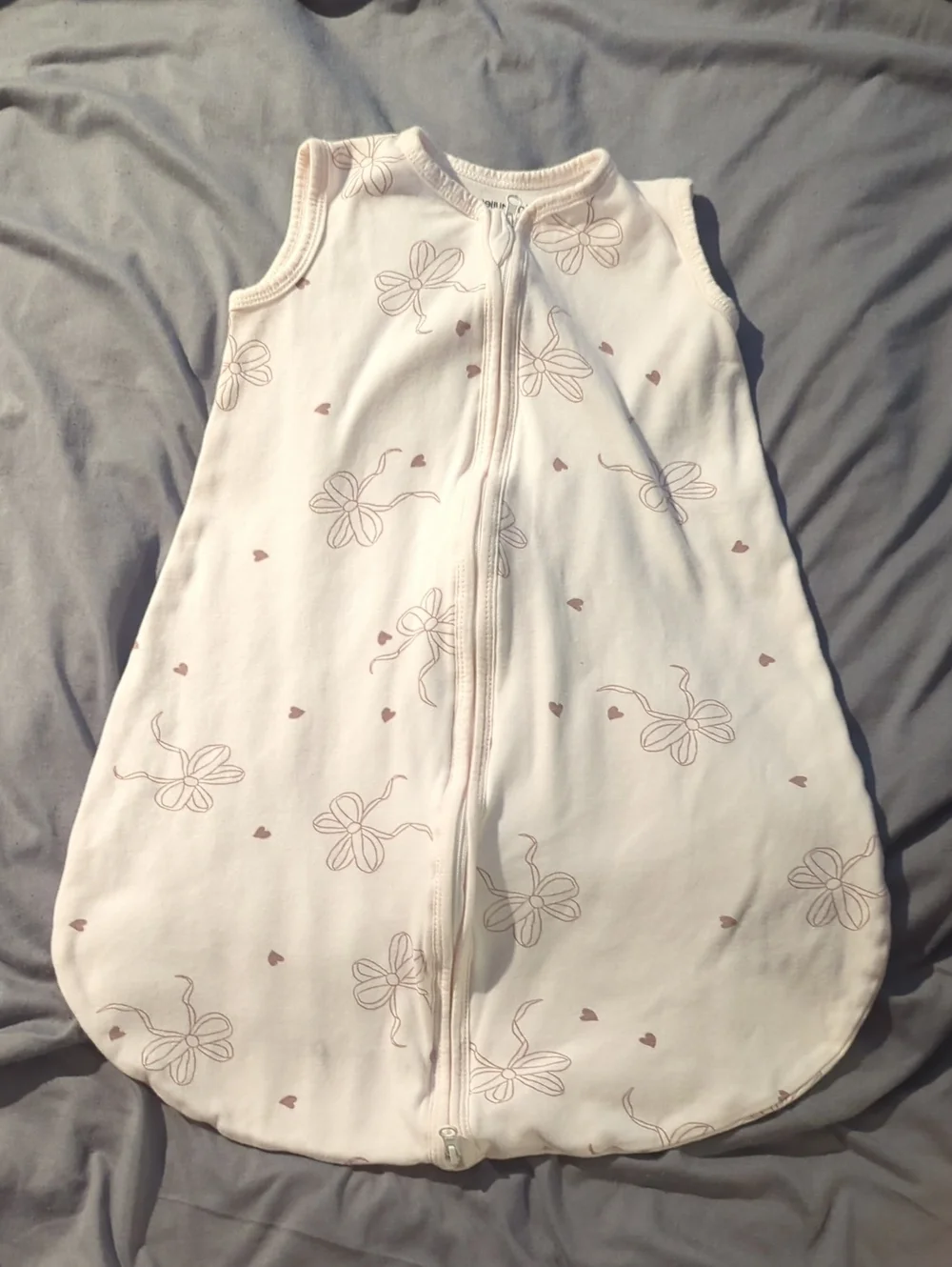 Jellymoni Baby Sleep Sacks - Pale Pink Hot Air Balloon Print (3 Pack)
